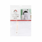 Pesukorv Domoletti, 30 cm x 40 cm, pol&uuml;ester, valge