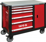 T&ouml;&ouml;riistak&auml;rud Yato YT-09002, 113 cm x 57 cm x 100 cm, punane v.