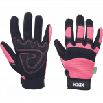 T&ouml;&ouml;kindad s&otilde;rmikud Kixx Rocky, t&auml;iskasvanutele, must/roosa, 7