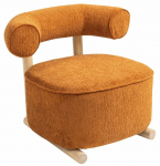 Tugitool Homla Vita 743733, sinep v., 81 cm x 72 cm x 67 cm