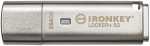 USB m&auml;lupulk Kingston IronKey Locker+ 50, h&otilde;be v., 256 GB