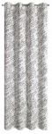 &Ouml;&ouml;kardin Edith, valge v./must v., 140 cm x 250 cm