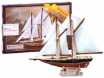 3D-pusle Bluenose, 44 cm x 8 cm, 80 tk, pruun/valge