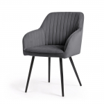 Toolide komplekt Akord Florence, matt, grafiit v., 51.5 cm x 42.5 cm x 82 cm, 6 tk