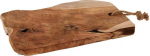 Serveerimislaud Home Styling Collection 11538368, 35 cm x 2 cm, 18.5 cm, Pruun v.