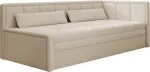 Diivanvoodi Fulgeo Royal 18, beež v., parem, 214 x 82 cm x 77 cm
