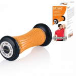 Massaažirull, t&auml;iskasvanutele QMED, 17 cm, must v.