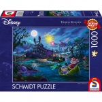 Pusle Schmidt Thomas Kinkade Studios Disney The Rescuers 58046, 49.3 cm x 69.3 cm, 1000 tk, mitmev&auml;rviline