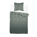 Voodipesukomplekt SJB-744, roheline v., 70 x 80 cm, 140 x 200 cm, 2 os.