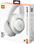 Juhtmeta k&otilde;rvaklapid JBL Live 770NC, valge v. (kahjustatud pakend)