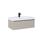 Valamualune vannitoa kapp Elita Look 80 1DR, fume matt v., 44.9 cm x 80 cm x 28.1 cm