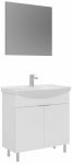Vannitoa m&ouml;&ouml;bli komplekt Kalune Design Purus, valge v., 50 cm x 80 cm x 83 cm