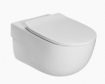 WC-pott, seinapealne Roca Meridian, kaanega, 360 mm x 560 mm
