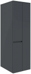 Eraldi seisev vannitoakapp Kalune Design Solis 60 - 008, matt antratsiit v., 75 cm x 60 cm x 192.5 cm