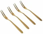 Kahvel Homla Abele 244294, roostevaba teras, kuldne v., 4 tk