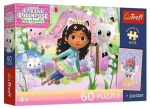 Pusle Trefl Gabby and Cat Adventures, 27 cm x 20 cm, 60 tk