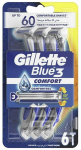 Raseerija Gillette Blue 3 Sensitive Comfort, 6 tk