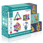 Magnetkonstruktor Woopie Large Thick, 38 tk, mitmev&auml;rviline