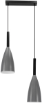 Valgusti lagi Candellux Lighting Flen 50159253, E27, 2 x 40 W, hall v. / hall v.