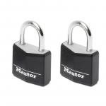 Riputatav ukselukk Masterlock 9130EURTBLK, must v., 30 mm, 2 tk