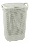 Pesukast Curver 228391, 57 l, valge v./liivakarva pruun v., 45.2 cm x 34.1 cm