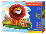 Pusle Castorland, 12 tk