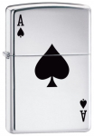 Tulemasin Zippo Lighter 24011, h&otilde;be v./must v.