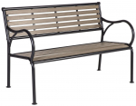Aiapink Garden4you Viola, pruun v./must v., 120 cm x 59 cm x 80 cm