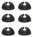 Juhtmehoidik BlueLounge CDM-BL-EU, 6 tk, must v.