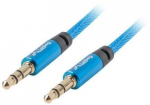 Juhe Lanberg Premium Audio Mini Jack 3.5 mm, 3.5 mm, 3 m, sinine v.