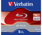 Andmekandja Verbatim BD-RE, 50 GB, 5tk