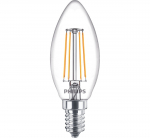 Lambipirn Philips LED, B35, 2700 &deg;K, E14, 4.3 W, 470 lm