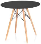 Laud Homede Tebe, tamm v./must v., 85 cm x 85 cm x 72 cm