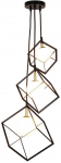 Valgusti lagi Candellux Weert, G9, 3 x 28 W, must v. / must v.