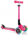 Laste t&otilde;ukeratas Globber Junior Foldable Lights, roosa v.
