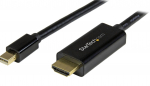 Adapter StarTech MDP2HDMM1MB MDP2HDMM1MB Mini DisplayPort, HDMI, 1 m, must v.