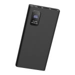Akupank Platinet PD QC LED, 10000 mAh, must v.