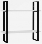 Seinariiul Kalune Design Buba 495SSE1166, valge v./must v., 70 cm x 22 cm x 70 cm