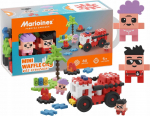 Konstruktor Marioinex Mini Waffle Tulet&otilde;rjeauto 903193, 80 tk