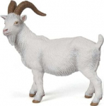 M&auml;ngukujuke Papo White Nanny Goat 401260, 9 cm, valge v.