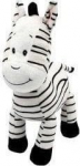 Pehme m&auml;nguasi Tulilo Zebra Safari, valge v./must v., 33 cm
