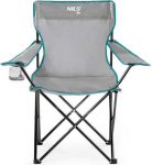 Lahtik&auml;iv matkatool Nils Camp Camping Chair, sinine v./hall v.