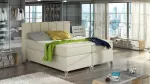 Voodi kahekohaline Basilio Soft 33, 180 x 200 cm, hele pruun v., madratsiga