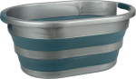 Kokkupandav pesuvann Abbey Genval 27, 53.5 cm, 27 l, sinine/hall