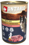 M&auml;rg koeratoit Ontario Duck Pate with Cranberries, pardiliha/j&otilde;hvikad, 0.4 kg
