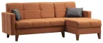 Diivanvoodi Hanah Home Polya 730MST1307, punane v., 130 x 216 cm x 86 cm