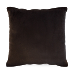 Dekoratiivne padi Home4you Velvet, must, 45 cm x 45 cm
