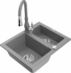 K&ouml;&ouml;givalamu koos kraaniga Mexen Carlos Savita, graniit, 58.2 cm x 47.5 cm x 17.7 cm, hall