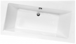 Vann, sisseehitatav Besco Infinity, 150 cm x 90 cm, parempoolne, valge
