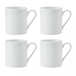 Kruuside komplekt Mikasa, 0.38 l, portselan, valge v., 4 tk.